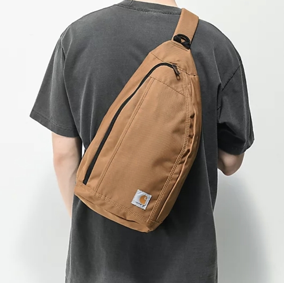 Carhartt Sling Bag Brown - Picture 1 of 7